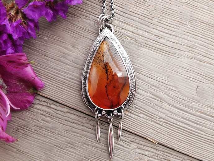 Montana Agate Pendant