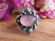Load image into Gallery viewer, Lavender Chalcedony Ring or Pendant (Choose Your Size)