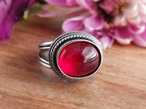 Ruby Ring or Pendant (Choose Your Size)
