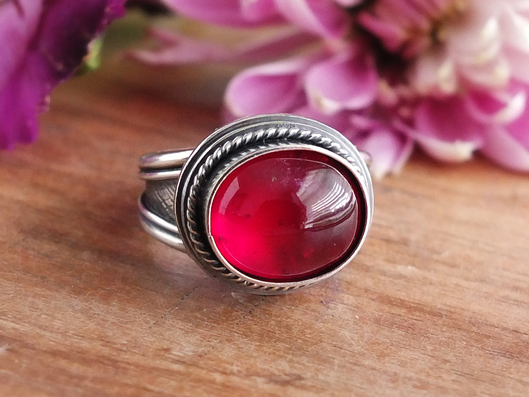 Ruby Ring or Pendant (Choose Your Size)