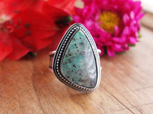 Load image into Gallery viewer, Confetti Chrysocolla Ring or Pendant (Choose Your Size)