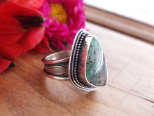Load image into Gallery viewer, Confetti Chrysocolla Ring or Pendant (Choose Your Size)