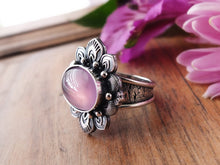 Load image into Gallery viewer, Lavender Chalcedony Ring or Pendant (Choose Your Size)