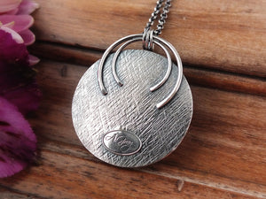 Lavender Hubei Turquoise Pendant