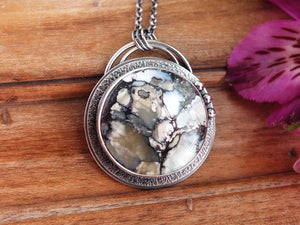 Lavender Hubei Turquoise Pendant
