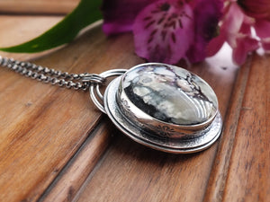 Lavender Hubei Turquoise Pendant