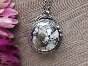 Lavender Hubei Turquoise Pendant