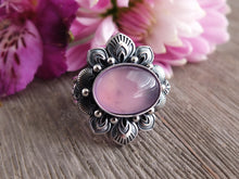 Load image into Gallery viewer, Lavender Chalcedony Ring or Pendant (Choose Your Size)
