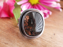 Load image into Gallery viewer, Copper Plume Ring or Pendant (Choose Your Size)