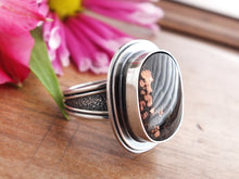 Load image into Gallery viewer, Copper Plume Ring or Pendant (Choose Your Size)