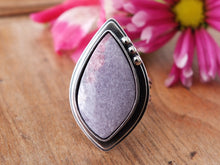 Load image into Gallery viewer, Lepidolite with Tourmaline Ring or Pendant (Choose Your Size)