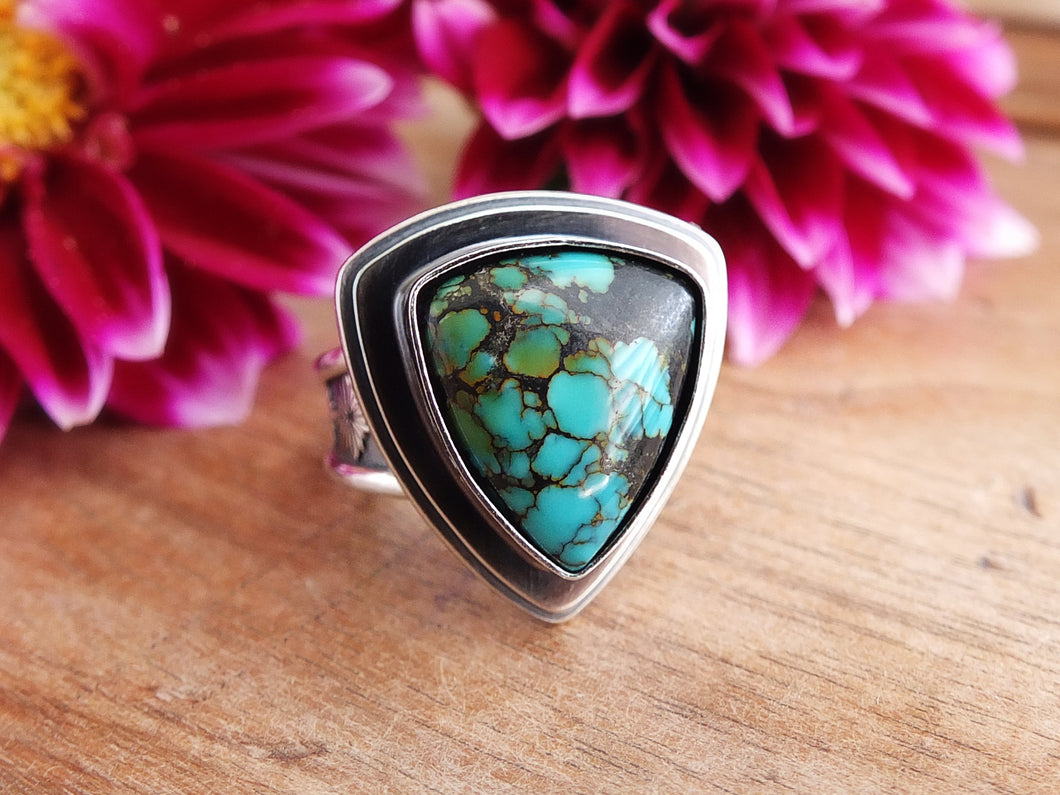 Hubei Turquoise Ring or Pendant (Choose Your Size)