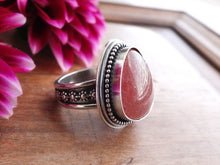 Load image into Gallery viewer, Strawberry Quartz Ring or Pendant (Choose Your Size)