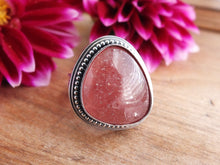 Load image into Gallery viewer, Strawberry Quartz Ring or Pendant (Choose Your Size)