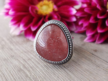 Load image into Gallery viewer, Strawberry Quartz Ring or Pendant (Choose Your Size)