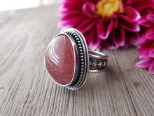 Load image into Gallery viewer, Strawberry Quartz Ring or Pendant (Choose Your Size)