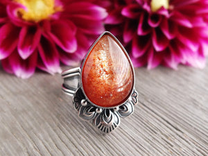 Sunstone Ring or Pendant (Choose Your Size)