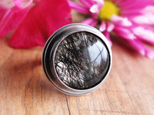 Load image into Gallery viewer, Tourmalinated Quartz Ring or Pendant (Choose Your Size)