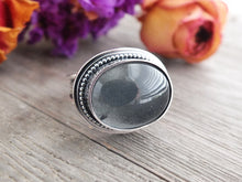 Load image into Gallery viewer, Gray Garden Quartz Ring or Pendant (Choose Your Size)