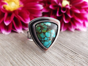 Hubei Turquoise Ring or Pendant (Choose Your Size)