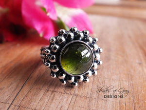 Green Tourmaline Ring or Pendant (Choose Your Size)