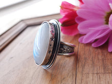 Load image into Gallery viewer, Rainbow Moonstone Ring or Pendant (Choose Your Size)