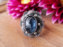 Load image into Gallery viewer, Teal Moss Kyanite Ring or Pendant (Choose Your Size)