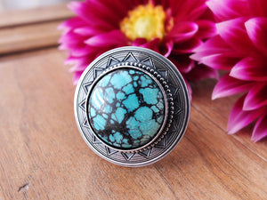 Hubei Turquoise Ring or Pendant (Choose Your Size)