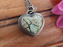 Load image into Gallery viewer, Hubei Turquoise Heart Necklace