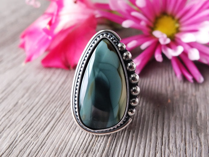 Royal Imperial Jasper Ring or Pendant (Choose Your Size)