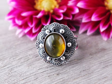 Load image into Gallery viewer, Bi-Color Tourmaline Ring or Pendant (Choose Your Size)