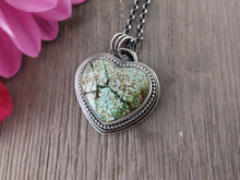 Load image into Gallery viewer, Hubei Turquoise Heart Necklace