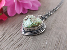 Load image into Gallery viewer, Hubei Turquoise Heart Necklace