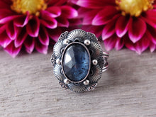 Load image into Gallery viewer, Teal Moss Kyanite Ring or Pendant (Choose Your Size)
