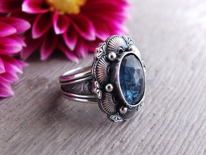 Teal Moss Kyanite Ring or Pendant (Choose Your Size)