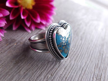 Load image into Gallery viewer, Persian Turquoise w/ Pyrite Ring or Pendant (Choose Your Size)