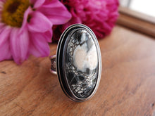 Load image into Gallery viewer, Dark Moon Stone / Luna Oscura Ring or Pendant (Choose Your Size)