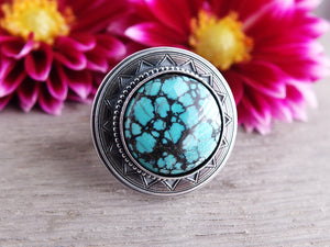 Hubei Turquoise Ring or Pendant (Choose Your Size)