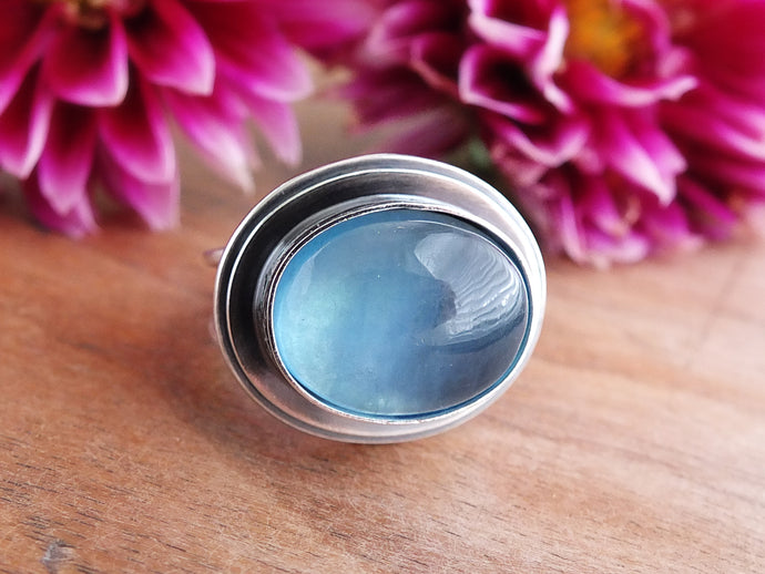 Aquamarine Ring or Pendant (Choose Your Size)