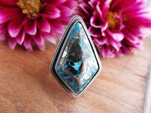 Load image into Gallery viewer, Persian Turquoise with Pyrite Ring or Pendant (Choose Your Size)