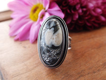 Load image into Gallery viewer, Dark Moon Stone / Luna Oscura Ring or Pendant (Choose Your Size)
