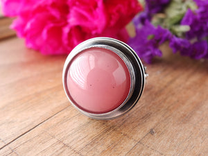 Guava Quartz Ring or Pendant (Choose Your Size)