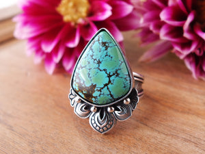 Hubei Turquoise Ring or Pendant (Choose Your Size)