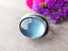 Load image into Gallery viewer, Aquamarine Ring or Pendant (Choose Your Size)