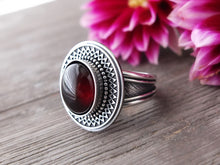 Load image into Gallery viewer, Garnet Ring or Pendant (Choose Your Size)