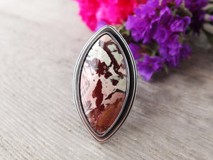 Dead Camel Picture Jasper Ring or Pendant (Choose Your Size)