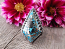 Load image into Gallery viewer, Persian Turquoise with Pyrite Ring or Pendant (Choose Your Size)