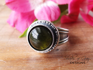 RESERVED: Green Tourmaline Ring or Pendant (Choose Your Size)