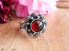 Load image into Gallery viewer, Garnet Ring or Pendant (Choose Your Size)