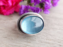 Load image into Gallery viewer, Aquamarine Ring or Pendant (Choose Your Size)